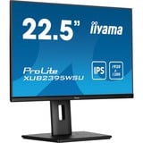 iiyama ProLite XUB2395WSU-B5 Monitor PC 57,1 cm (22.5") 1920 x 1200 Pixel WUXGA LED Nero, Monitor LED Nero (opaco), 57,1 cm (22.5"), 1920 x 1200 Pixel, WUXGA, LED, 4 ms, Nero