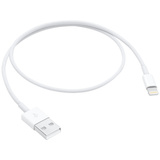 Apple Cavo da Lightning a USB (0.5 m) bianco, 0,5 m, Lightning, USB A, Maschio, Maschio, Bianco
