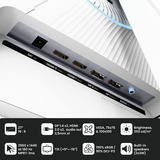 Arozzi Nova 27T2K180, Monitor di gioco bianco