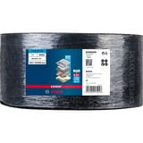 Bosch 2 608 901 235 fornitura per levigatura manuale Rotolo di carta vetrata A grana media 1 pz, Foglio abrasivo Nero, Rotolo di carta vetrata, A grana media, Tessuto felpato, Lavoro di finitura, Sverniciatura, Metallo, Legno, Nero