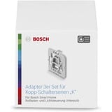 Bosch Adapter 3er-Set Kopp (K), Adattatore Bianco, 70 mm, 60 mm, 65 mm, 40 g, 3 pz