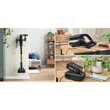 Bosch Unlimited 10 BKS1051POW, Aspirapolvere verticale Nero
