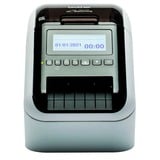 Brother QL-820NWBCVM stampante per etichette (CD) Termica diretta A colori 300 x 600 DPI 176 mm/s Con cavo e senza cavo Collegamento ethernet LAN DK Wi-Fi Bluetooth grigio/Nero, DK, Termica diretta, 300 x 600 DPI, 176 mm/s, A colori, Con cavo e senza cavo