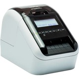 Brother QL-820NWBVMXX1 stampante per etichette (CD) Termica diretta A colori 300 x 600 DPI 176 mm/s Con cavo e senza cavo Collegamento ethernet LAN DK Wi-Fi Bluetooth grigio/Nero, DK, Termica diretta, 300 x 600 DPI, 176 mm/s, A colori, Con cavo e senza cavo