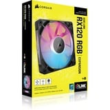 Corsair Corsair iCUE RX120 RGB Single, Ventola Nero