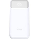 D-Link DPP-201 batteria portatile 20000 mAh Bianco, Powerbank  bianco, 20000 mAh, Bianco