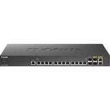 D-Link DXS-1210-16TC/E switch di rete Gestito L2 10G Ethernet (100/1000/10000) Grigio, Interruttore Gestito, L2, 10G Ethernet (100/1000/10000), Montaggio rack