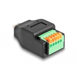 DeLOCK 66456, Adattatore Nero