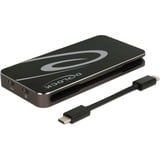 DeLOCK 87773 replicatore di porte e docking station per notebook Cablato USB 3.2 Gen 1 (3.1 Gen 1) Type-C Nero Nero, Cablato, USB 3.2 Gen 1 (3.1 Gen 1) Type-C, 4,5 W, Nero, 3840 x 2160 Pixel, Cina