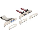 DeLOCK Mini PCIe I/O PCIe full size 1 x Parallelo, 2 x Seriale, Scheda di interfaccia 