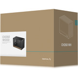 DeepCool CH260 WOOD, Chassis Tower Nero/legno