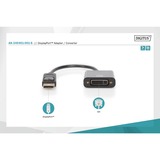 Digitus AK-340401-001-S, Adattatore Nero