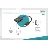 Digitus Adattatore / Convertitore DisplayPort > DVI Nero