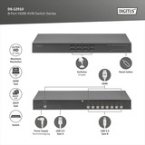 Digitus Switch KVM HDMI 8 porte 