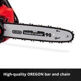 EINHELL FORTEXXA 18/30 4500 Giri/min Nero, Rosso, Sega a catena rosso/Nero, 4500 Giri/min, 30 cm, 27 cm, 8,9 m/s, Nero, Rosso, 0,16 L
