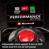 EINHELL FORTEXXA 18/30 4500 Giri/min Nero, Rosso, Sega a catena rosso/Nero, 4500 Giri/min, 30 cm, 27 cm, 8,9 m/s, Nero, Rosso, 0,16 L