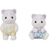 EPOCH Sylvanian Families - Famiglia di Leopardi delle Nevi, Giochi di costruzione 