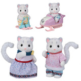 EPOCH Sylvanian Families - Famiglia di Leopardi delle Nevi, Giochi di costruzione 