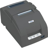 Epson TM-U220B (057A0): USB, PS, EDG, Stampante ricevute Nero, PS, EDG, 8,3 cm, 0.06 - 0.085 mm, Parallelo, Cina, UL, CSA, TÜV (EN60950), Grigio