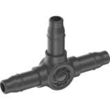 GARDENA Micro-Drip-System raccordo a T 4,6mm (3/16"), Connessione grigio scuro