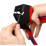 KNIPEX 97 43 200, Pinza crimpatrice rosso/Blu