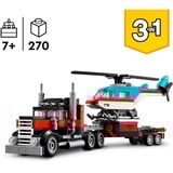LEGO Autocarro con elicottero, Giochi di costruzione Set da costruzione, 7 anno/i, Plastica, 270 pz, 383 g