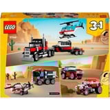 LEGO Creator Autocarro con elicottero, Giochi di costruzione Set da costruzione, 7 anno/i, Plastica, 270 pz, 383 g