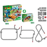 LEGO DUPLO Ponte e binari ferroviari, Giochi di costruzione Set da costruzione, 2 anno/i, 26 pz, 882 g
