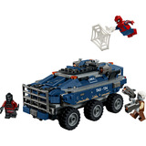 LEGO Marvel Super Heroes Spider-Man Insegue il trasporto carcerario, Giochi di costruzione 