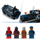 LEGO Marvel Super Heroes Spider-Man Insegue il trasporto carcerario, Giochi di costruzione Macchina Giocattolo, 4 Minifigure, Regalo 8+ Anni, Set da costruzione, 8 anno/i, Plastica, 367 pz, 543 g