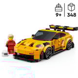 LEGO Speed Champions Super car Porsche 911 GT3 RS, Giochi di costruzione Set da costruzione, 9 anno/i, Plastica, 348 pz, 407 g