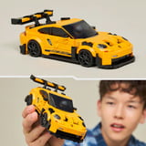 LEGO Speed Champions Super car Porsche 911 GT3 RS, Giochi di costruzione Set da costruzione, 9 anno/i, Plastica, 348 pz, 407 g