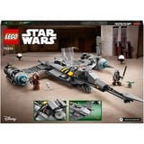 LEGO Star Wars Starfighter N-1 del Mandaloriano, Giochi di costruzione Set da costruzione, 9 anno/i, Plastica, 412 pz, 730 g