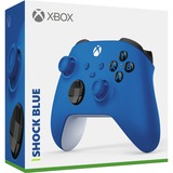 Microsoft Xbox Wireless Controller Blue Blu Bluetooth/USB Gamepad Analogico/Digitale Xbox One, Xbox One S, Xbox One X blu/Bianco, Gamepad, Xbox One, Xbox One S, Xbox One X, Pulsante Indietro, D-pad, Pulsante Menu, Pulsante Modalità, Pulsante Opzioni, Pulsante Avvio,..., Analogico/Digitale, Con cavo e senza cavo, Bluetooth/USB