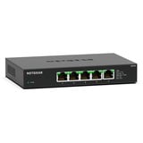 Netgear MS305-100EUS switch di rete Non gestito 2.5G Ethernet (100/1000/2500) Nero, Interruttore Non gestito, 2.5G Ethernet (100/1000/2500), Full duplex, Montabile a parete