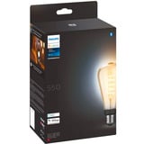 Philips Hue Lampadina a filamento White Ambiance E27 Giant Edison ST72 550 lm, Lampada a LED 