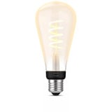 Philips Hue Lampadina a filamento White Ambiance E27 Giant Edison ST72 550 lm, Lampada a LED 