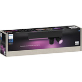 Philips Hue White & Color Ambiance Centris Spot da soffitto 2 pezzi, Luce LED Nero