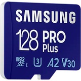 SAMSUNG PRO Plus 128 GB MicroSDXC UHS-I Classe 10 blu, 128 GB, MicroSDXC, Classe 10, UHS-I, 160 MB/s, 120 MB/s