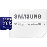 SAMSUNG PRO Plus microSD Memory Card 256GB (2023), USB Card Reader incluso, Scheda di memoria USB Card Reader incluso, 256 GB, MicroSDXC, Classe 10, UHS-I, 180 MB/s, 130 MB/s