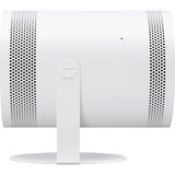 SAMSUNG The Freestyle 2nd Gen., Proiettore DLP bianco, Wi-Fi 5 (802.11ac), High Dynamic Range 10+ (HDR10 Plus), Hybrid Log-Gamma (HLG), Samsung TV Plus, Tizen, 5 W, Dolby Digital Plus