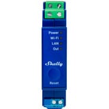 Shelly Pro Dimmer 0/1-10V PM, Regolatore della luminosità blu