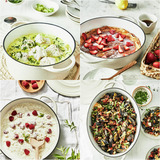 Tefal Brasiera ovale in ghisa Lov Ø 34cm, Torrefattore beige