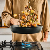 Tefal Set di padelle Experience alluminio, 3 pezzi Nero