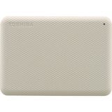 Toshiba Canvio Advance disco rigido esterno 2000 GB Bianco, Hard-disk beige, 2000 GB, 2.5", 2.0/3.2 Gen 1 (3.1 Gen 1), Bianco