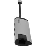 Verbatim 49141 replicatore di porte e docking station per laptop USB 3.2 Gen 1 (3.1 Gen 1) Type-C Nero, Argento, Hub USB argento/Nero, USB 3.2 Gen 1 (3.1 Gen 1) Type-C, Nero, Argento, USB 3.2 Gen 1 (3.1 Gen 1) Type-C, Metallo, 3 A, 5 - 40 °C