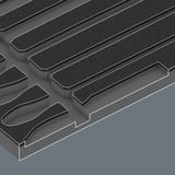 Wera Inserto in schiuma PFERD set di lime 1, 6 pezzi, File Nero/grigio