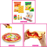 ZURU Slime Mart - Scatola Mista Cestino Pizza e Fast Food, Bricolage 