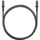 goobay 74211, Cavo Nero/grigio