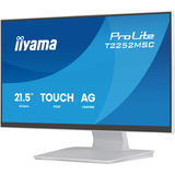 iiyama T2252MSC-W2AG, Monitor LED bianco (matto)